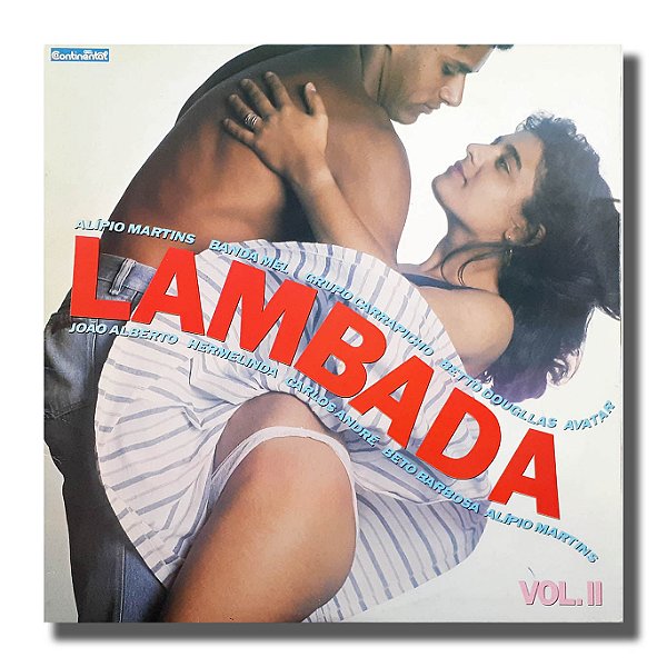 LP Lambada Vol. II - Disco de Vinil 1989 Hip2mil - Hm