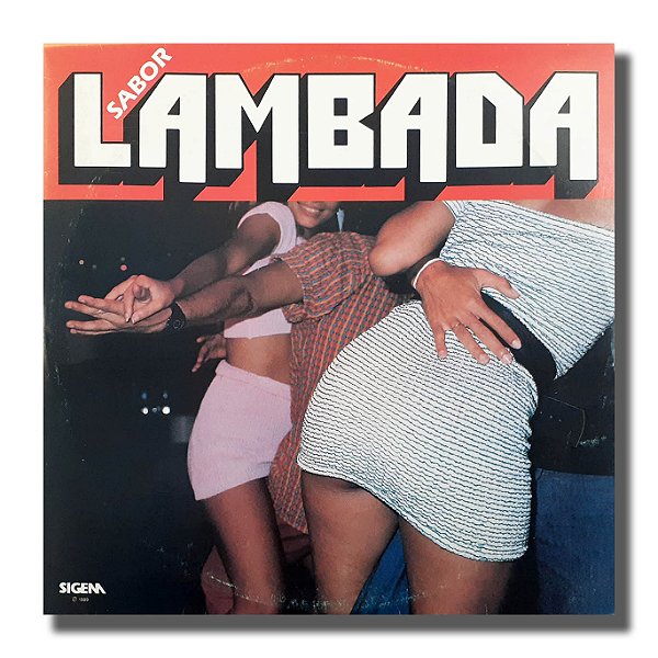 LP Sabor Lambada Disco de Vinil 1989 - Hm