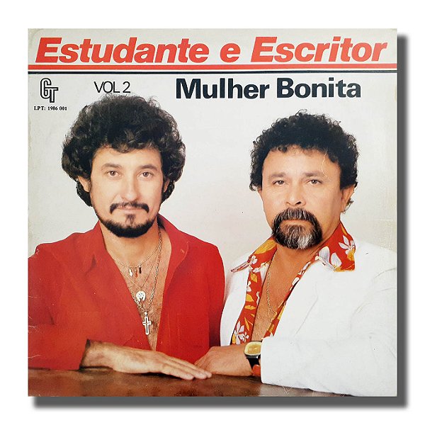 LP Estudante e Escritor Mulher Bonita Vinil Autografado - Hm