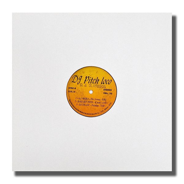 LP DJ Pitch Loco 22 - Tecno Dance - Disco de Vinil - Hm