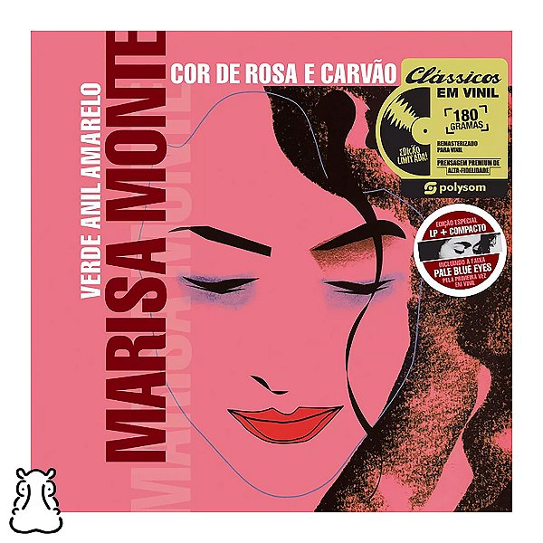 LP + Compacto Marisa Monte - Verde Anil Amarelo Polysom - Hm