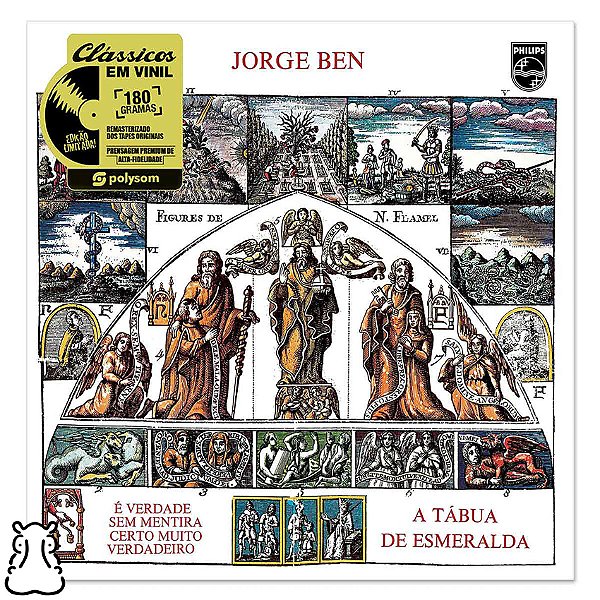 LP Jorge Ben - A Tábua De Esmeralda Polysom Vinil Novo - Hm