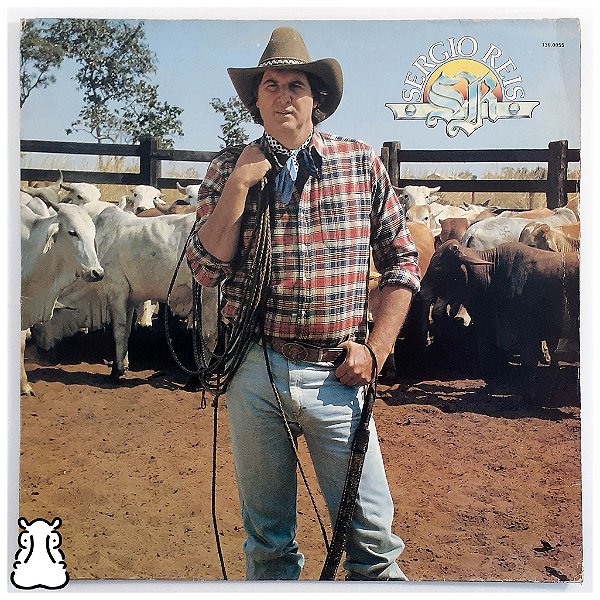 LP Sérgio Reis - 1988 - Na Outra Mão - Disco de Vinil - Hm
