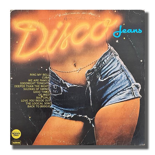 LP Disco Jeans Disco de Vinil 1979 Tina Taylor - Hm