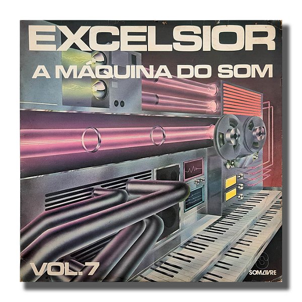 LP Excelsior - Vol. 7 - 1978 Disco de Vinil - Coletânea - Hm