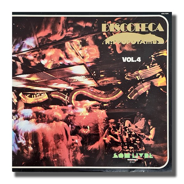LP Discoteca Hippopotamus Vol. 4 Disco de Vinil 1977 - Hm