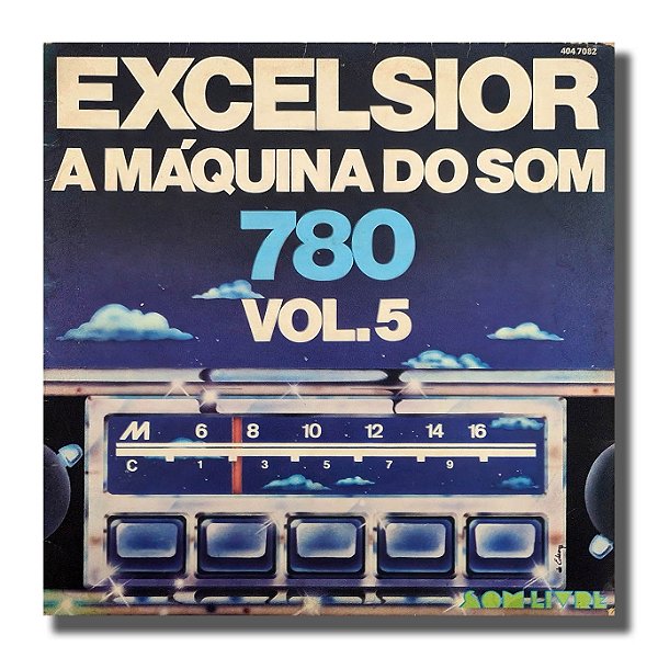 LP Excelsior Vol 5 Disco de Vinil 1976 Elton John Abba - Hm