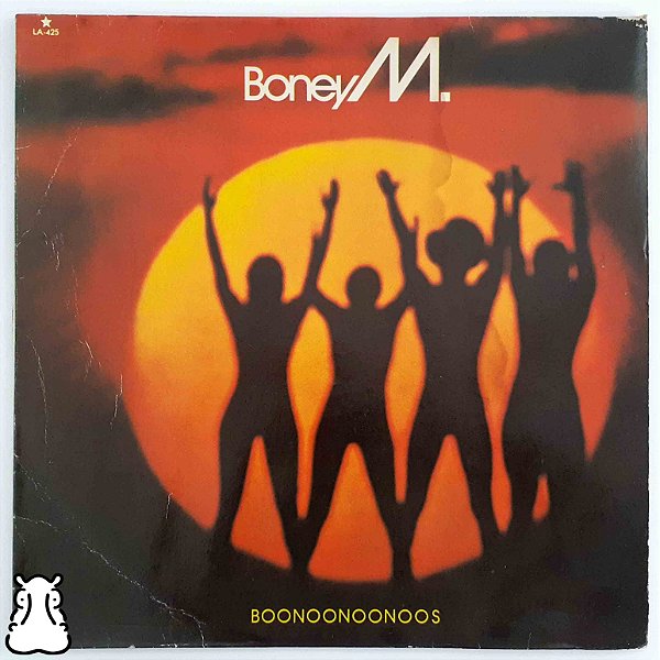 LP Boney M - Boonoonoonoos - Importado -  Vinil 1981 - Hm
