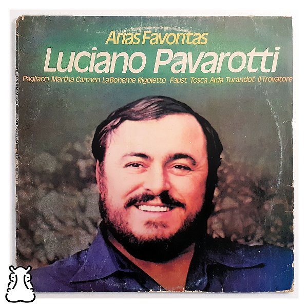 LP Luciano Pavarotti - Arias Favoritas Vinil Importado - Hm