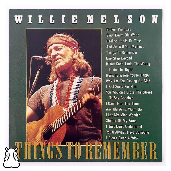 LP Willie Nelson - Things to Remember - Vinil Amostra - Hm