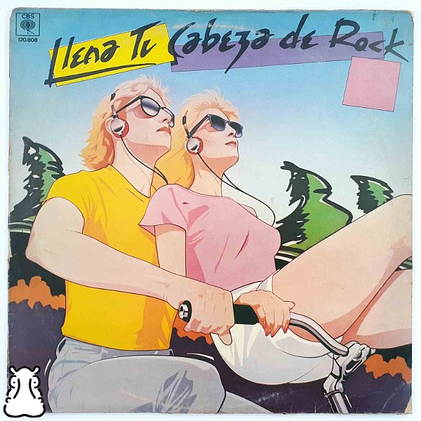LP Llena Tu Cabeza de Rock 86 - Importado - Disco Vinil - Hm