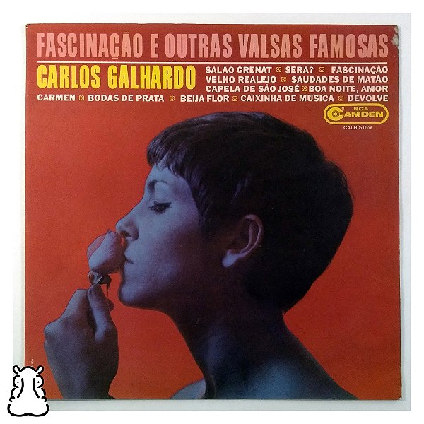 LP Carlos Galhardo - Fascinação e Outras Valsas - Vinil - Hm