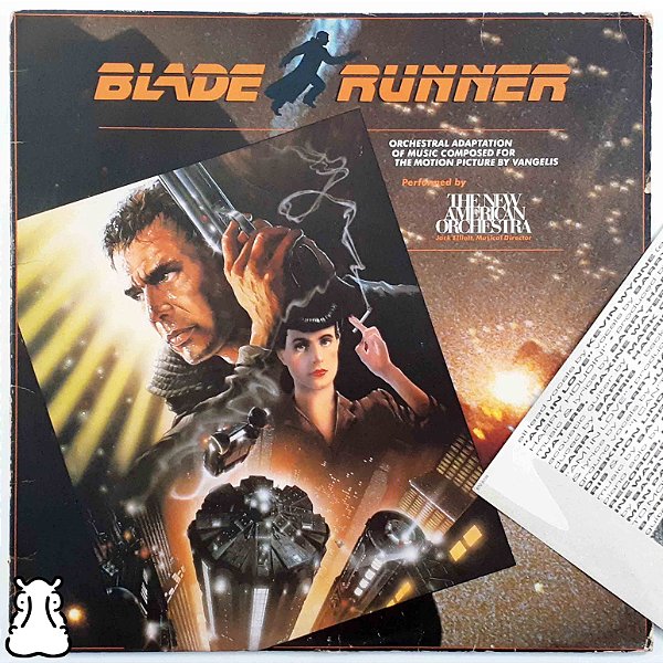 LP Trilha Sonora Blade Runner Vinil Importado 1982 Leia - Hm
