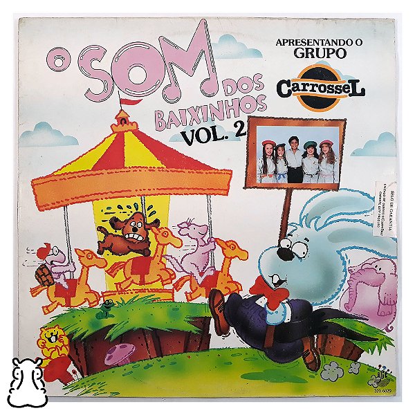 LP Grupo Carrossel - O Som Dos Baixinhos Vol. 2 - Vinil - Hm