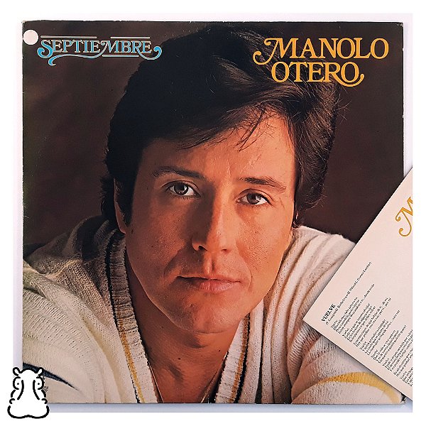 LP Manolo Otero - Septiembre - Vinil 1983 Encarte - Hm