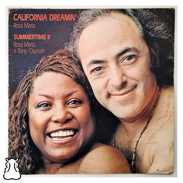 LP Rosa Maria & Tony Osanah - California Dreamin - Single - Vinil 1988 - Hm