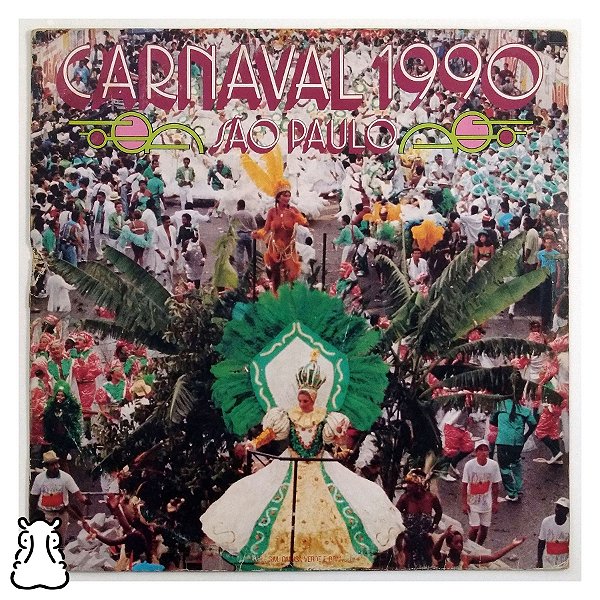 LP Sambas de Enredo - Carnaval 1990 SP - Disco de Vinil - Hm