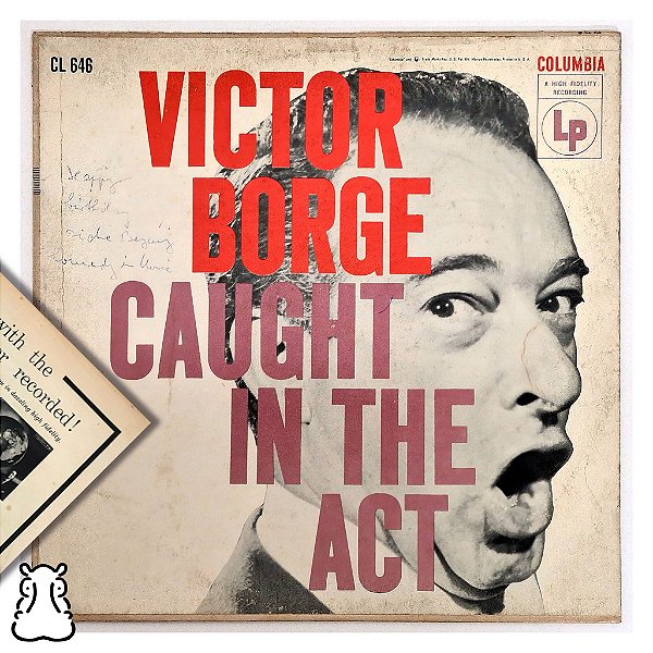 LP Victor Borge - Caught In The Act - Importado - Vinil - Hm