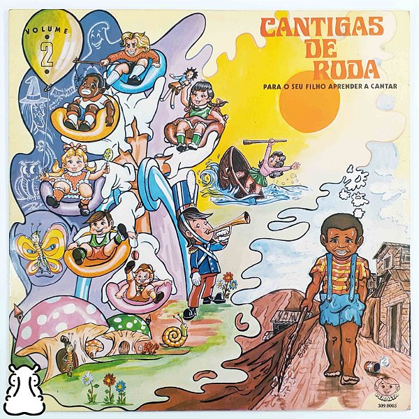 LP Turminha Peralta Cantigas de Roda 2 Disco Vinil 1988 - Hm