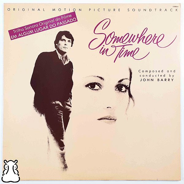 LP Trilha Sonora Somewhere in Time Disco Vinil Amostra - Hm