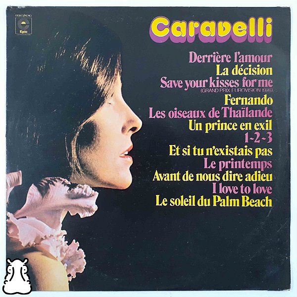 LP Caravelli - Fernando - Disco de Vinil 1976 - Hm