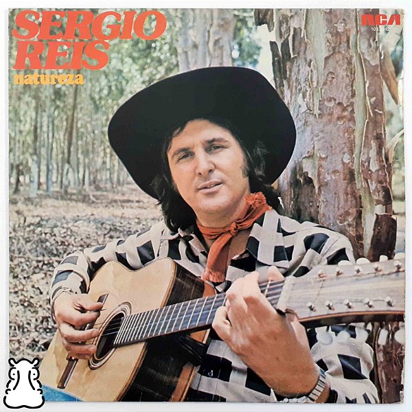 LP Sérgio Reis - Natureza - Disco de Vinil 1978 Encarte - Hm