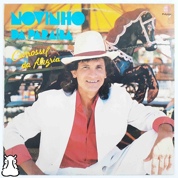 LP Novinho da Paraíba Carrossel da Alegria Disco Vinil  - Hm