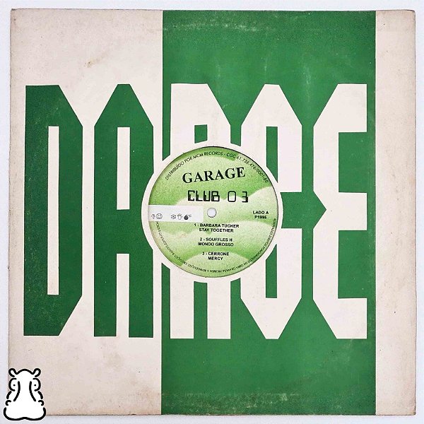 LP Garage Club 03 - DJ - Disco de Vinil 1995 - Hm