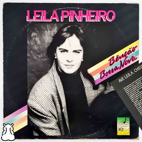 LP Leila Pinheiro Bênção Bossa Nova Vinil 1989 Encarte - Hm
