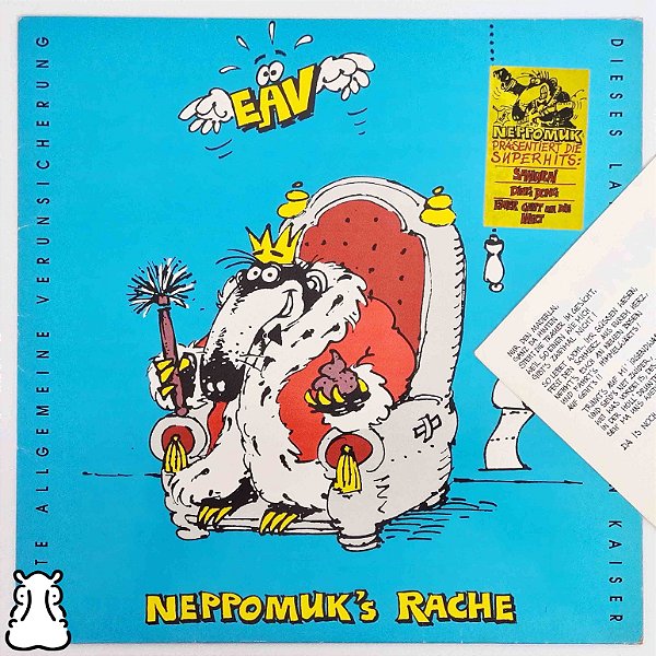 LP EAV - Neppomuk's Rache Disco de Vinil Importado 1990 - Hm