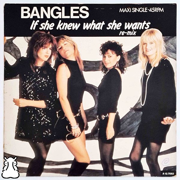 LP Bangles If She Knew What She Wants Vinil Maxi Single - Hm