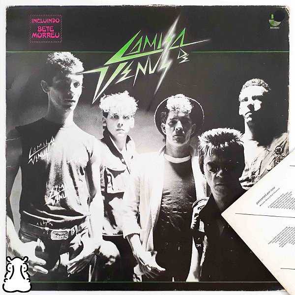 LP Camisa de Vênus - Bete Morreu - Vinil 1983 Encarte - Hm