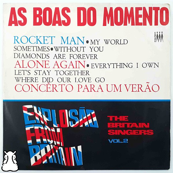 LP The Britain Singers As Boas Do Momento Vol. 2 Vinil - Hm
