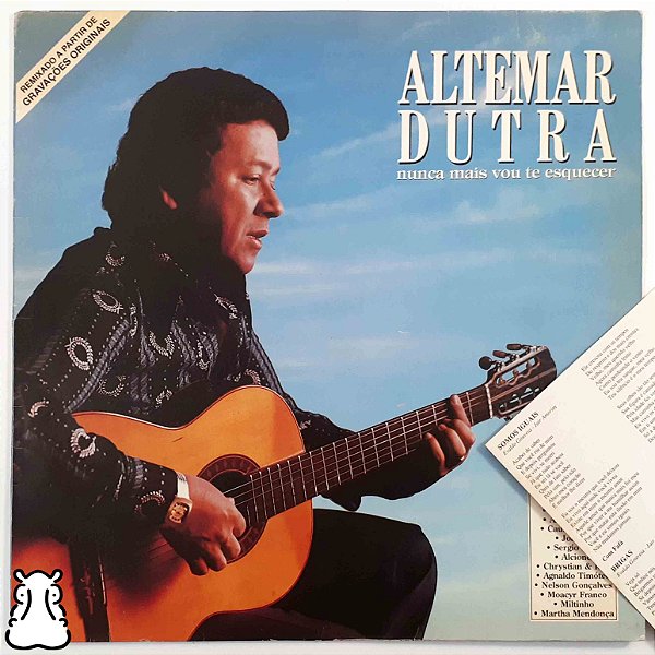 LP Altemar Dutra - Nunca Vou Te Esquecer Vinil Amostra - Hm