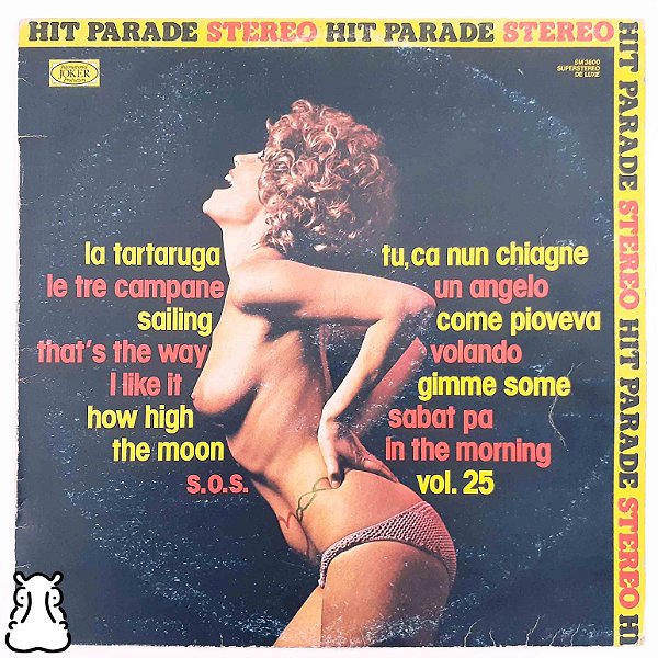 LP Hit Parade Stereo Vol. 25 Vinil Importado 1976 Leia - Hm
