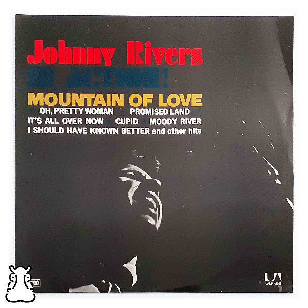 LP Johnny Rivers - In Action! - Disco de Vinil 1975 - Hm