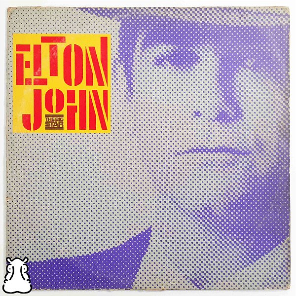 LP Elton John - The Big Star - Disco de Vinil 1985 - Hm