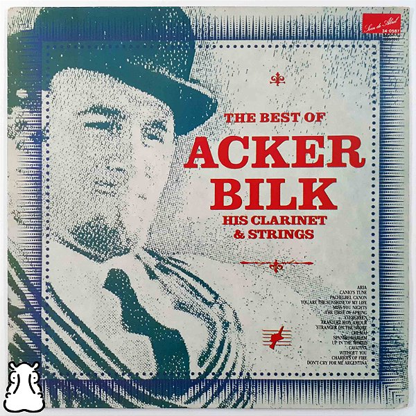 LP The Best of Acker Bilk - Disco de Vinil 1989 - Hm