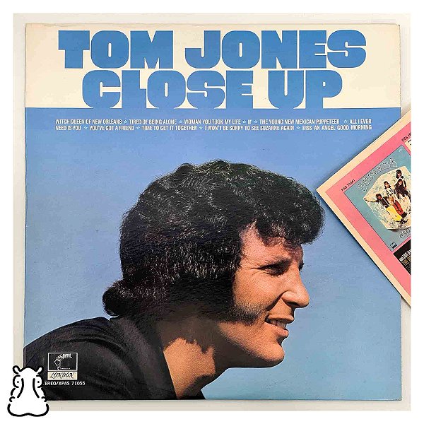 LP Tom Jones - Close Up - Importado - Vinil 1972 - Hm