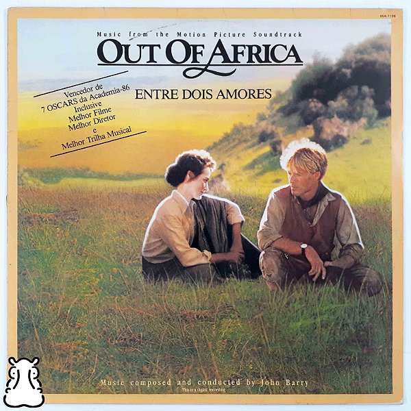 LP Trilha Filme Out of África Entre dois Amores Vinil - Hm