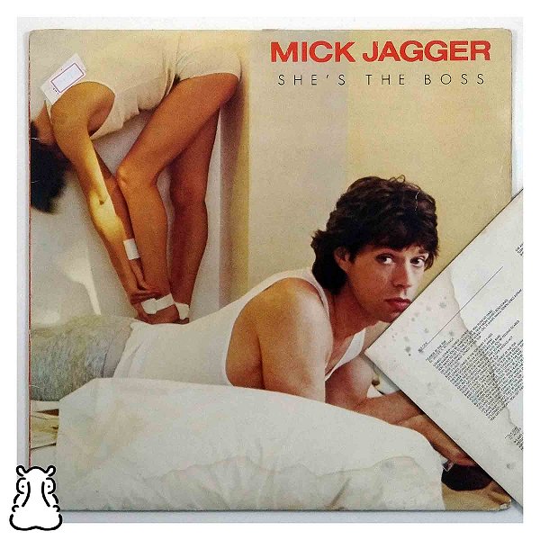 LP Mick Jagger - She's the Boss - 1985 Vinil Encarte - Hm