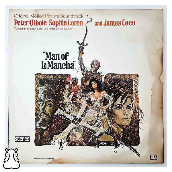 LP Trilha Sonora Filme - Man of La Mancha - Vinil 1972 - Hm