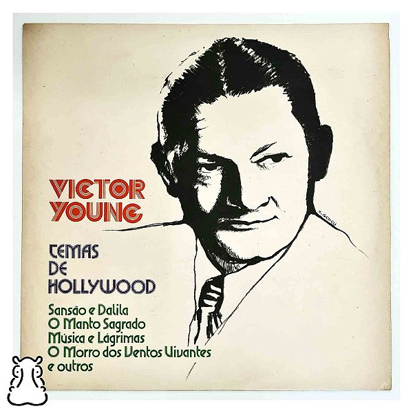 LP Victor Young - Temas de Hollywood - Disco Vinil 1974 - Hm