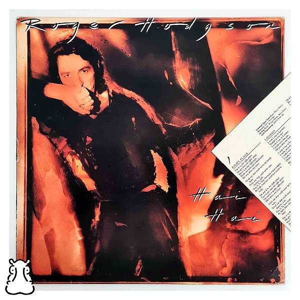 LP Roger Hodgson - Hai Hai - Disco Vinil 1987 Encarte - Hm