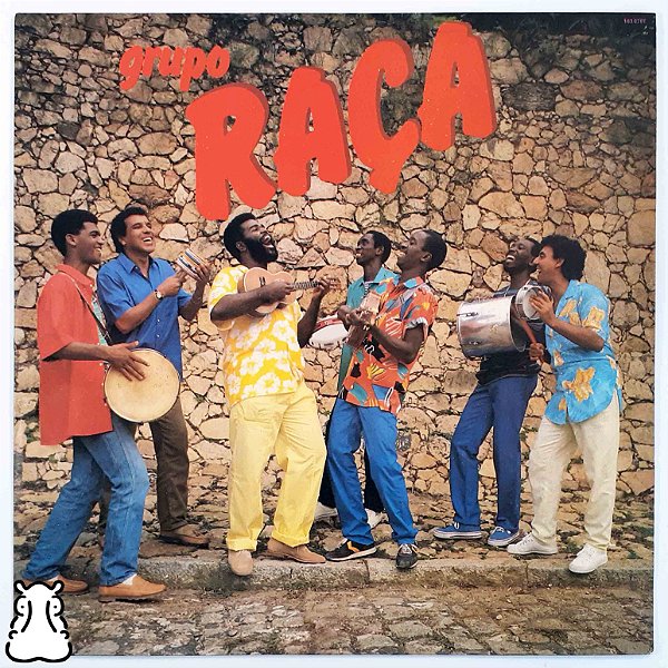 LP Grupo Raça - Baleiro - Disco de Vinil 1987 - Hm