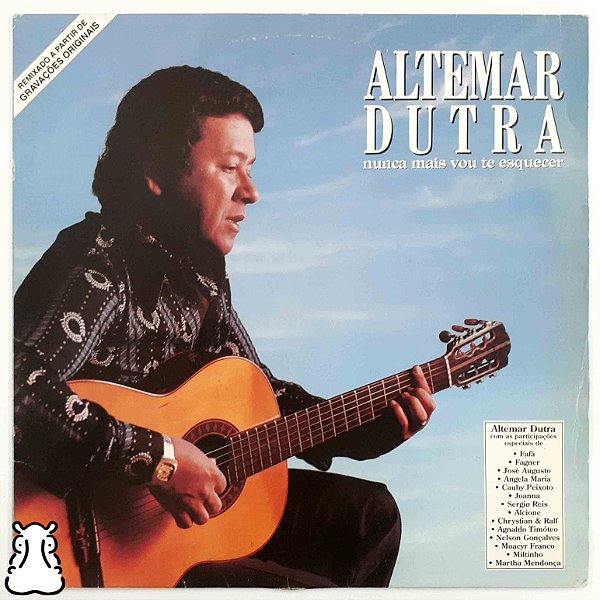 LP Altemar Dutra Nunca Mais Vou Te Esquecer Vinil 1992 - Hm