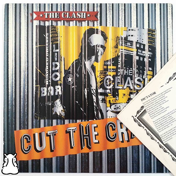 LP The Clash - Cut the Crap - Vinil Importado 1985 Leia - Hm