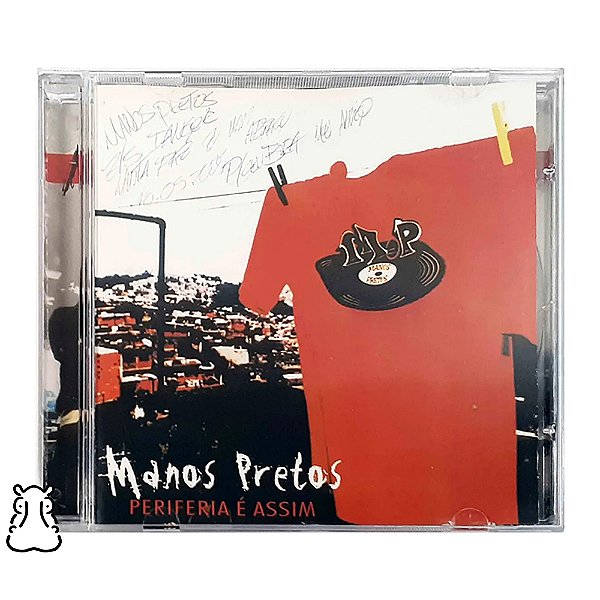 CD Manos Pretos - Periferia É Assim - Autografado - Hm