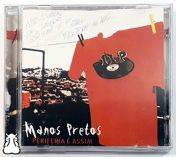 CD Manos Pretos - Periferia É Assim - Autografado - Hm