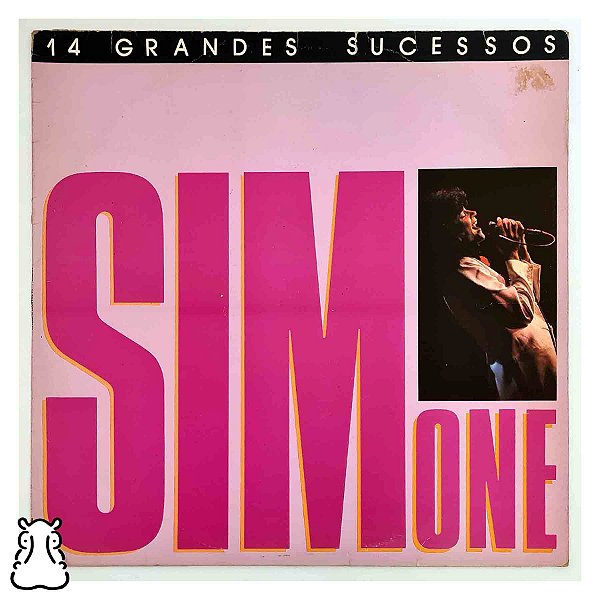 LP Simone - 14 Grandes Sucessos - Disco de Vinil 1985 - Hm